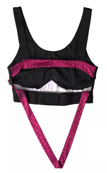 Black Fuchsia Logo Athlete Hannah Bra Underwear
