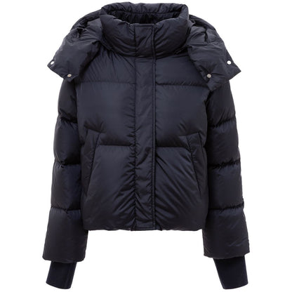 Blue Polyamide Jackets And Coat