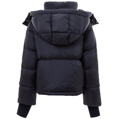Blue Polyamide Jackets And Coat
