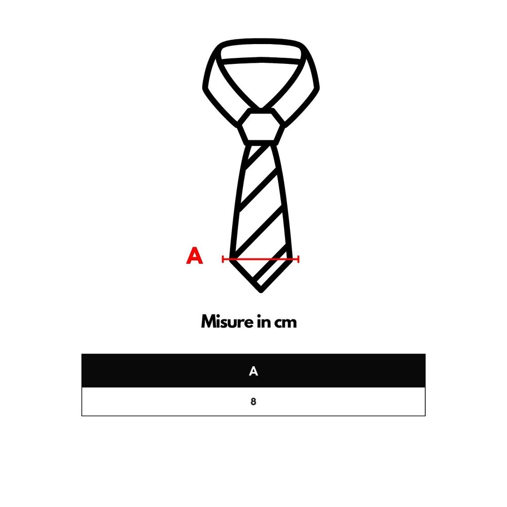 Black And White Silk Tie