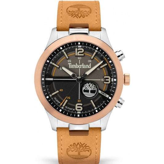Brown Leather Dress Watch