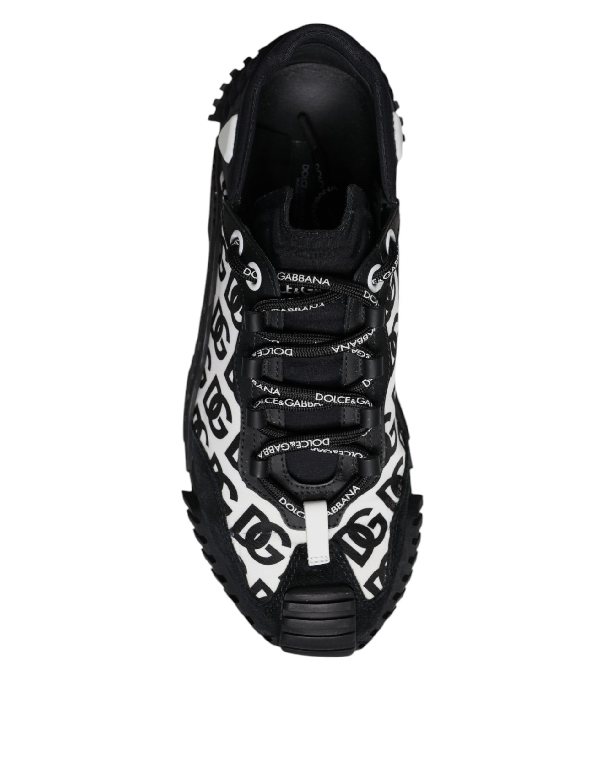 Black Logo Lace Up Low Top NS1 Sneakers Shoes