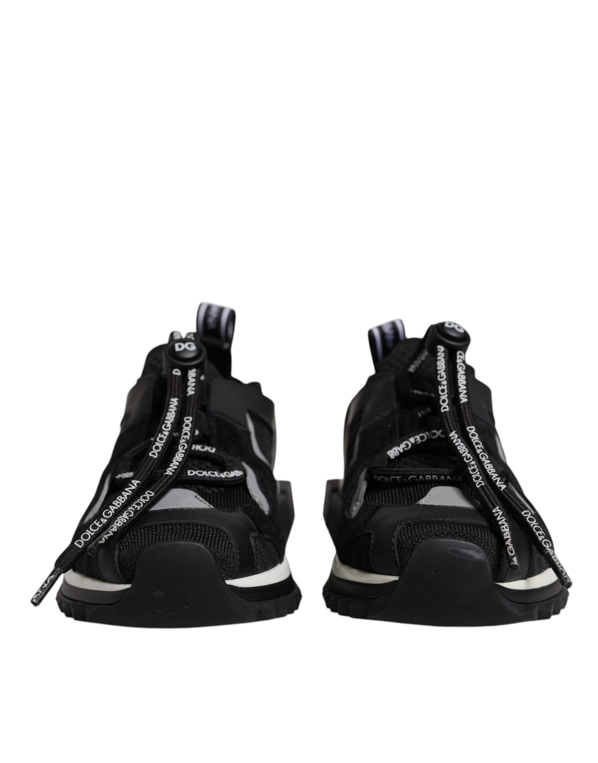 Black Mesh Sorrento Trekking Sneakers Shoes