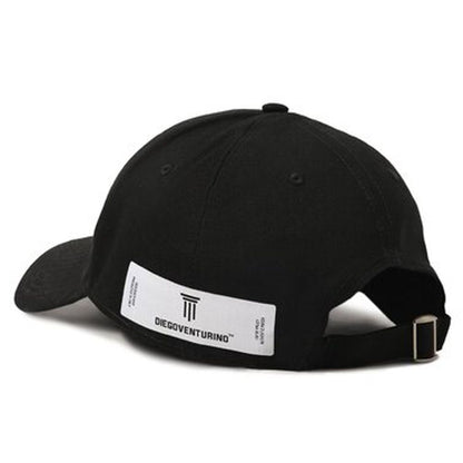 Black Cotton Hat