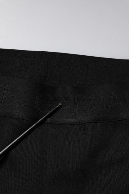 Black Cotton Jogger Men Sweatpants Pants