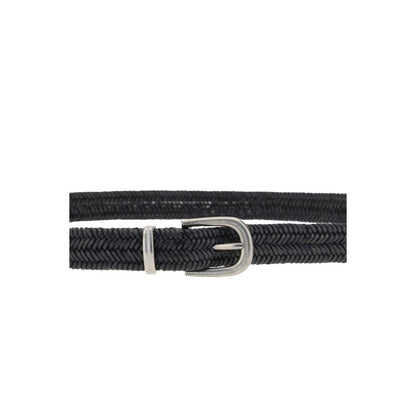 Black Calf Leather Bos Taurus Regular Belt