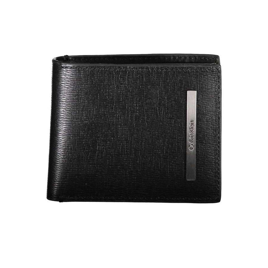 Black Eco Leather Men Wallet