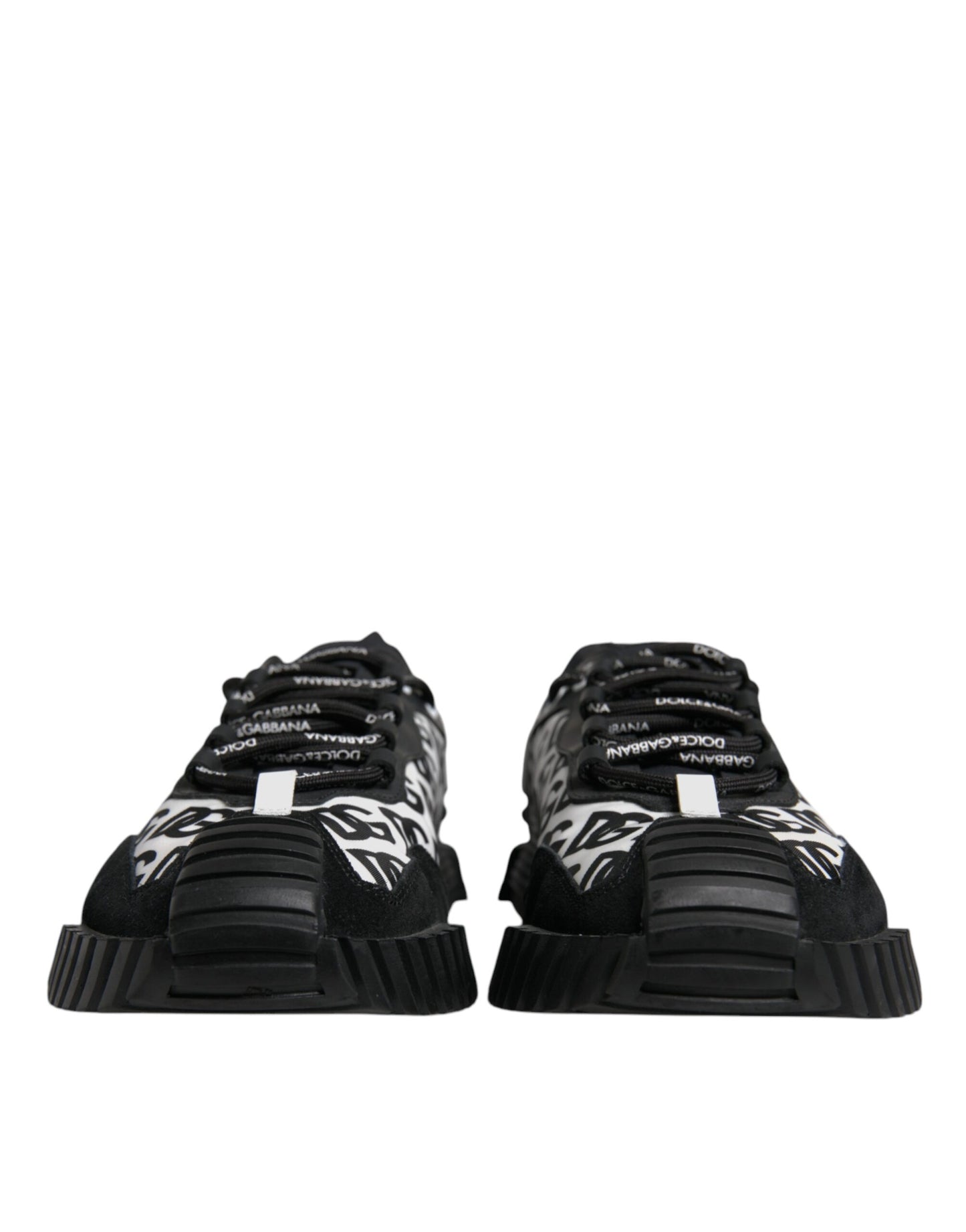 Black Logo Lace Up Low Top NS1 Sneakers Shoes