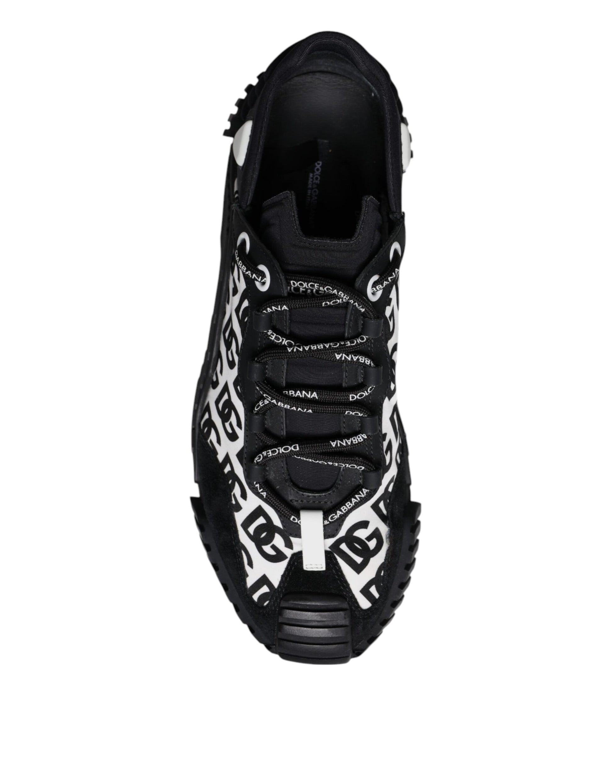 Black Logo Lace Up Low Top NS1 Sneakers Shoes