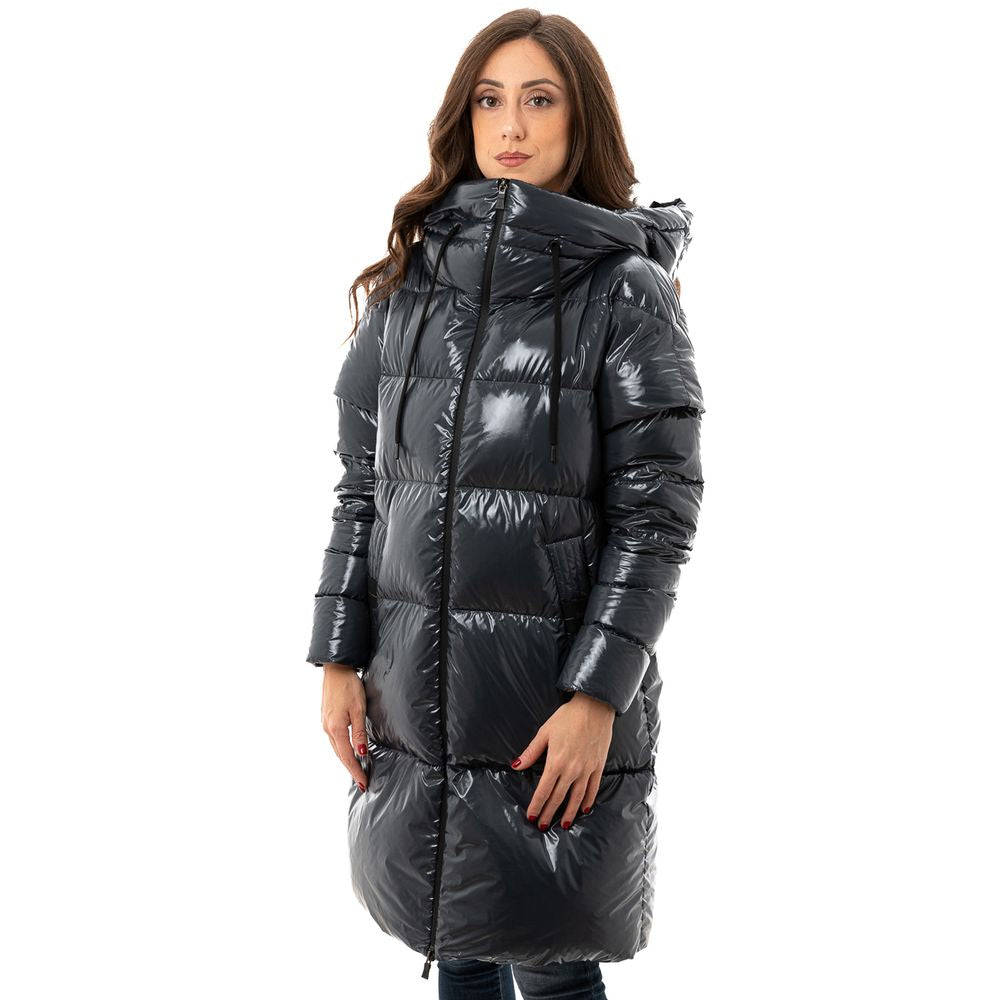 Blue Polyamide Coat