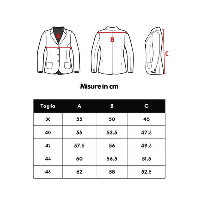 Blue Polyamide Full-Length Jacket