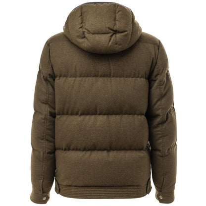 Green Wool Bomber