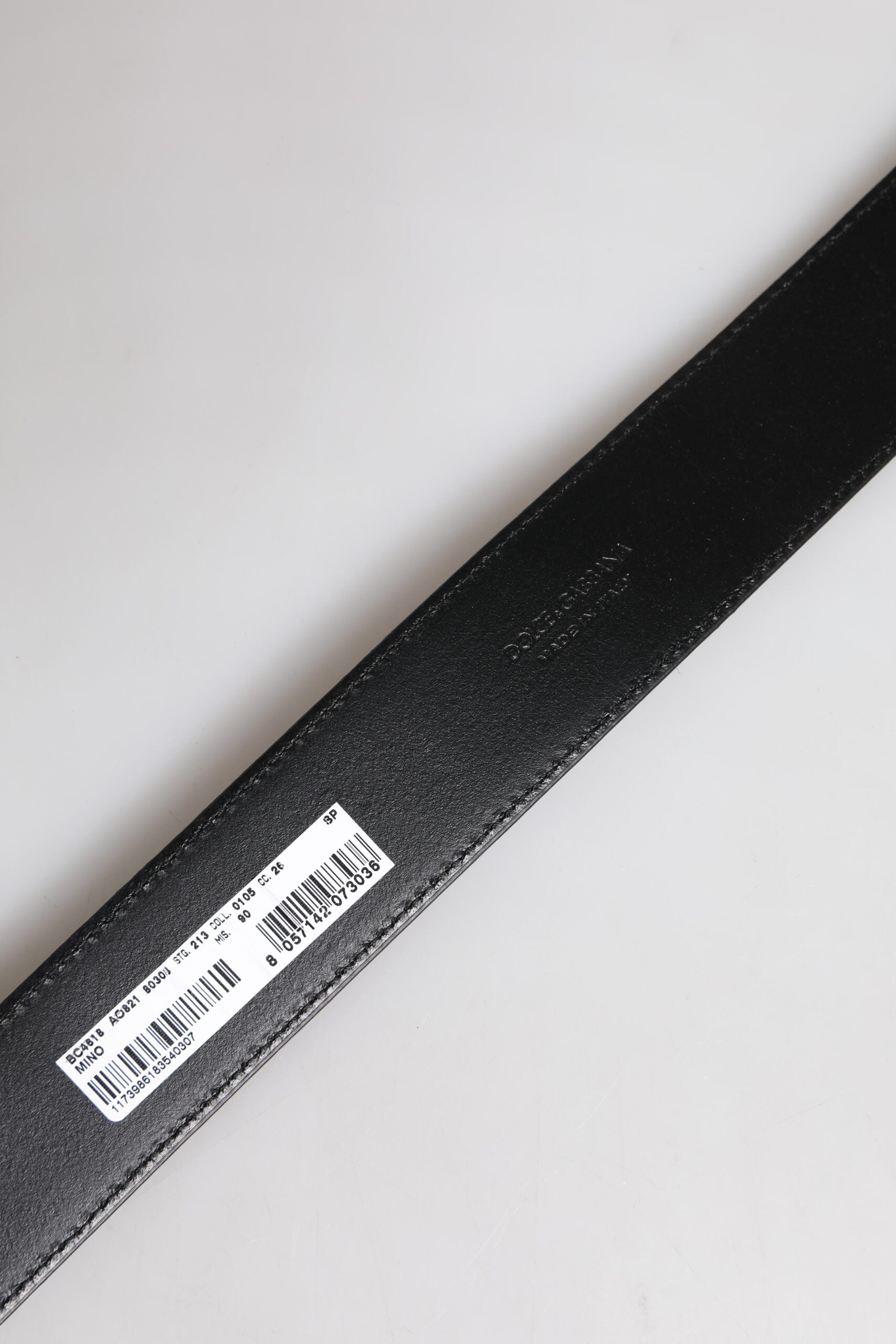 Brown Leather Gold Metal Buckle Classic Belt