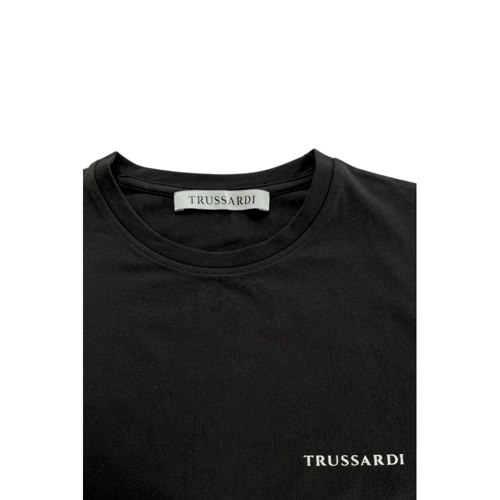 Black Cotton T-Shirt