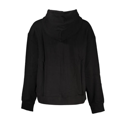 Black Cotton Women Sweater