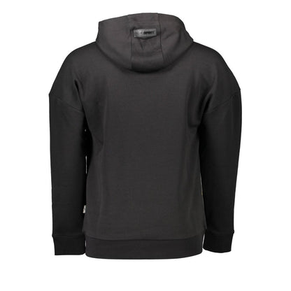 Black Cotton Sweatshirt