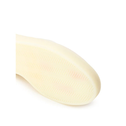 Beige Leather Slip-On Loafer