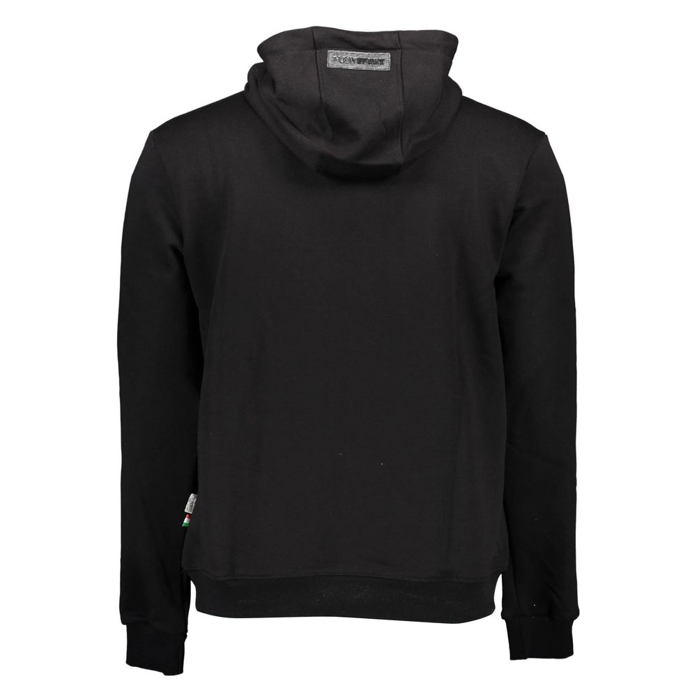 Black Cotton Sweatshirt
