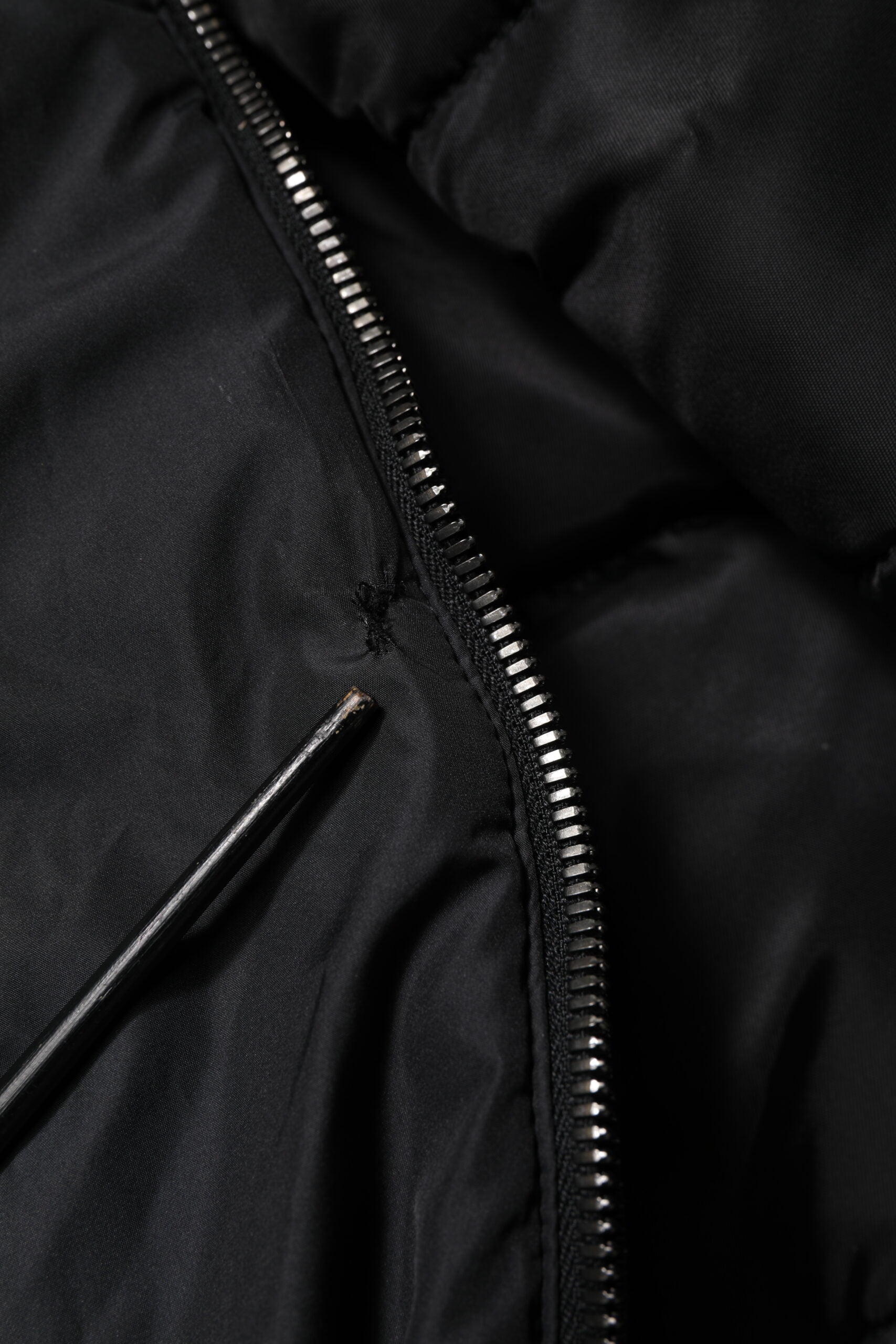 Black Hooded Parka Coat Winter Jacket