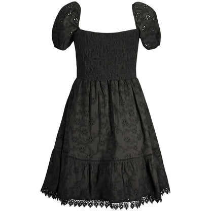 Black Cotton Dress
