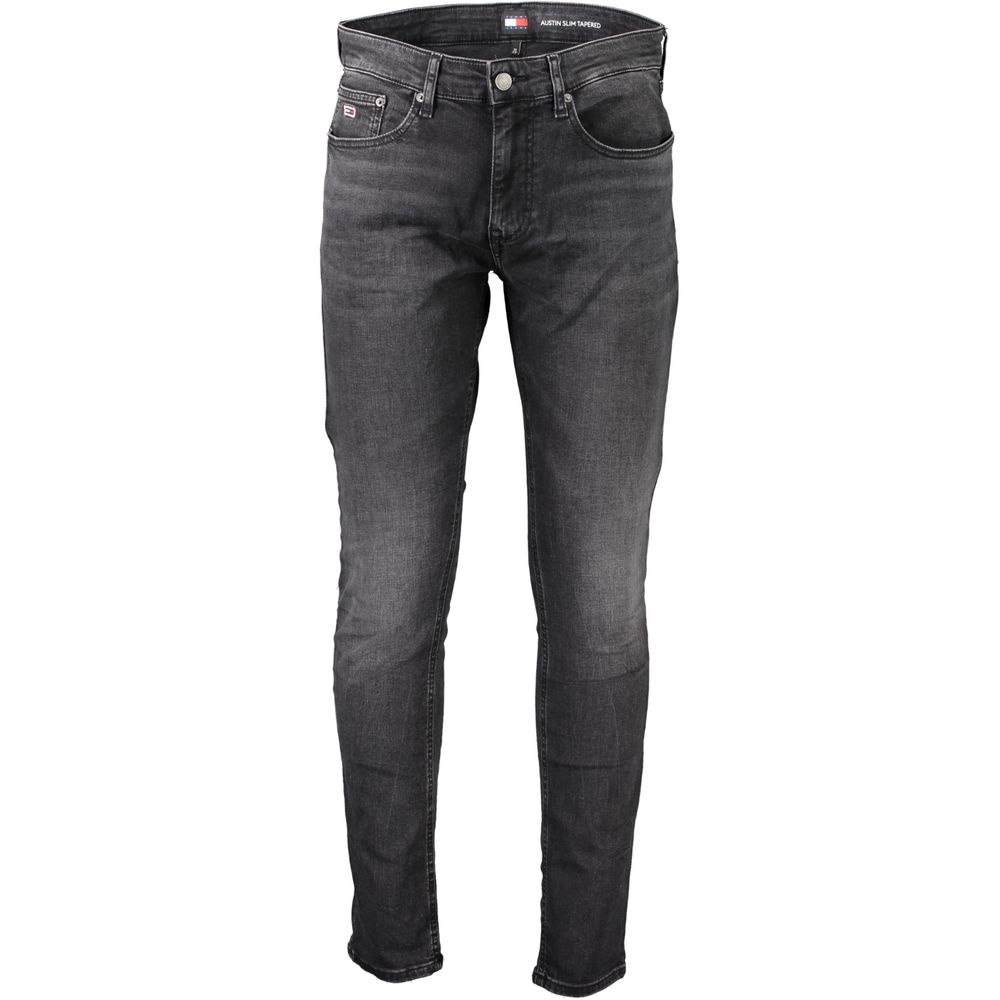 Black Cotton Jeans Denim