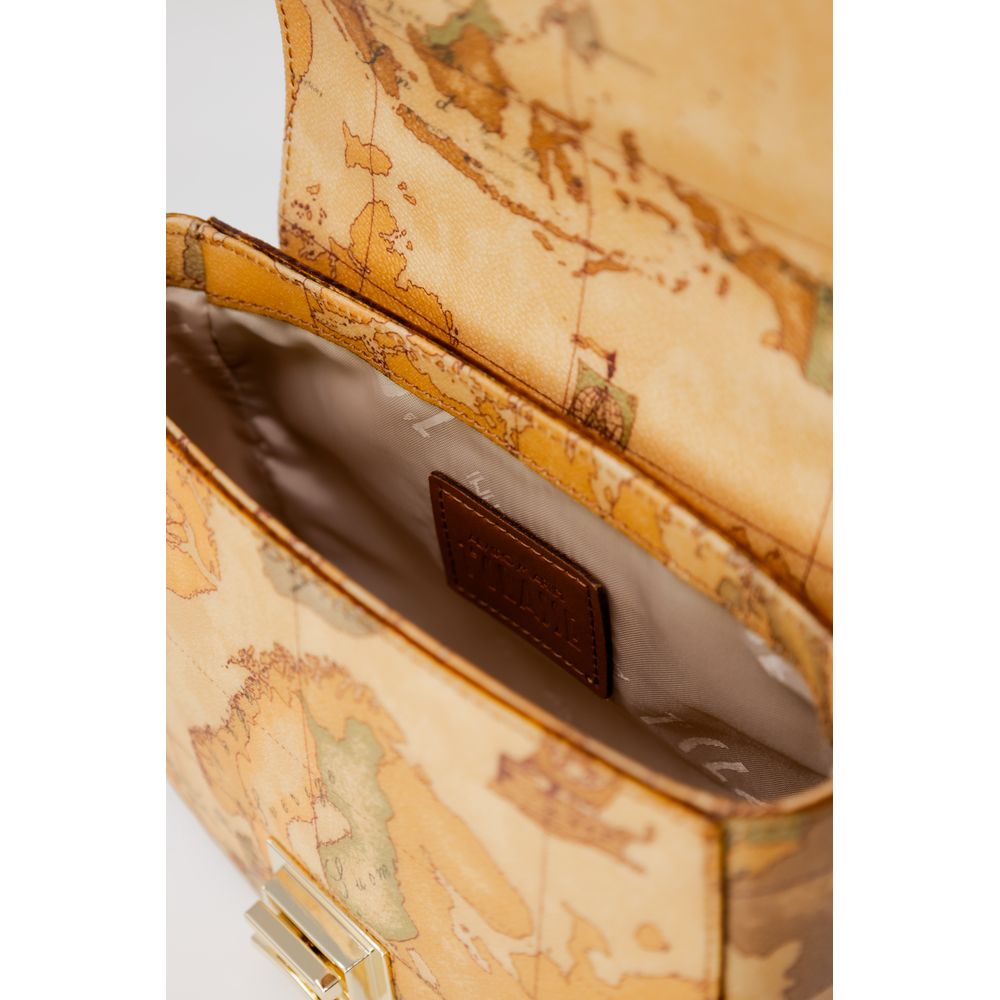 Beige Leather Handbag