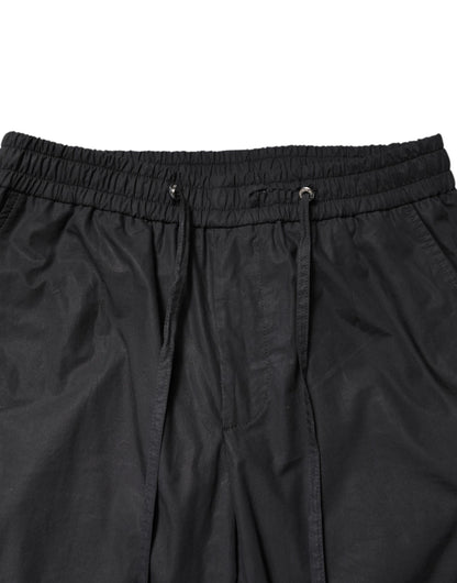 Black Cotton TAORMINA Formal 2 Piece Suit