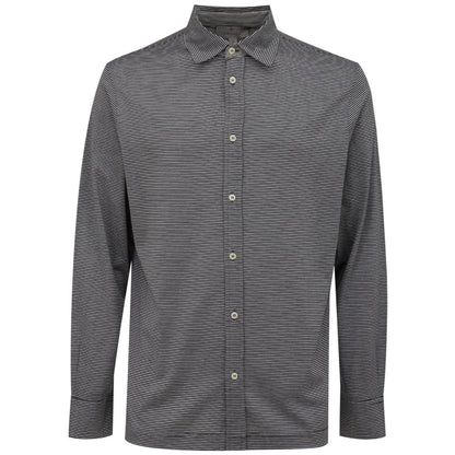 Bicolor Cotton Dress Shirt