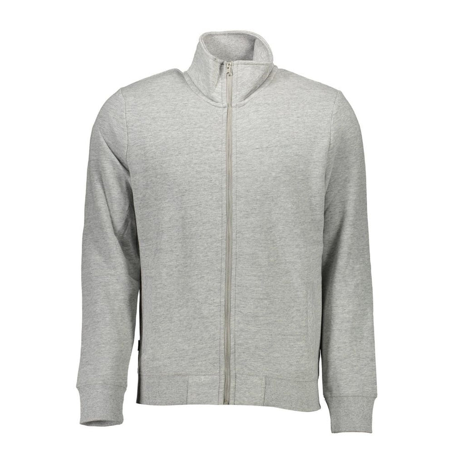 Gray Cotton Men's Sweater