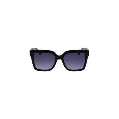 Black Acetate Women Sunglasses