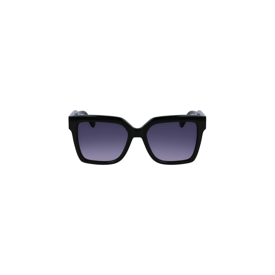 Black Acetate Women Sunglasses