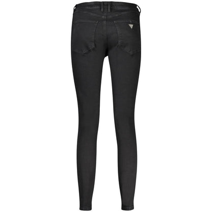 Black Cotton Jeans Denim