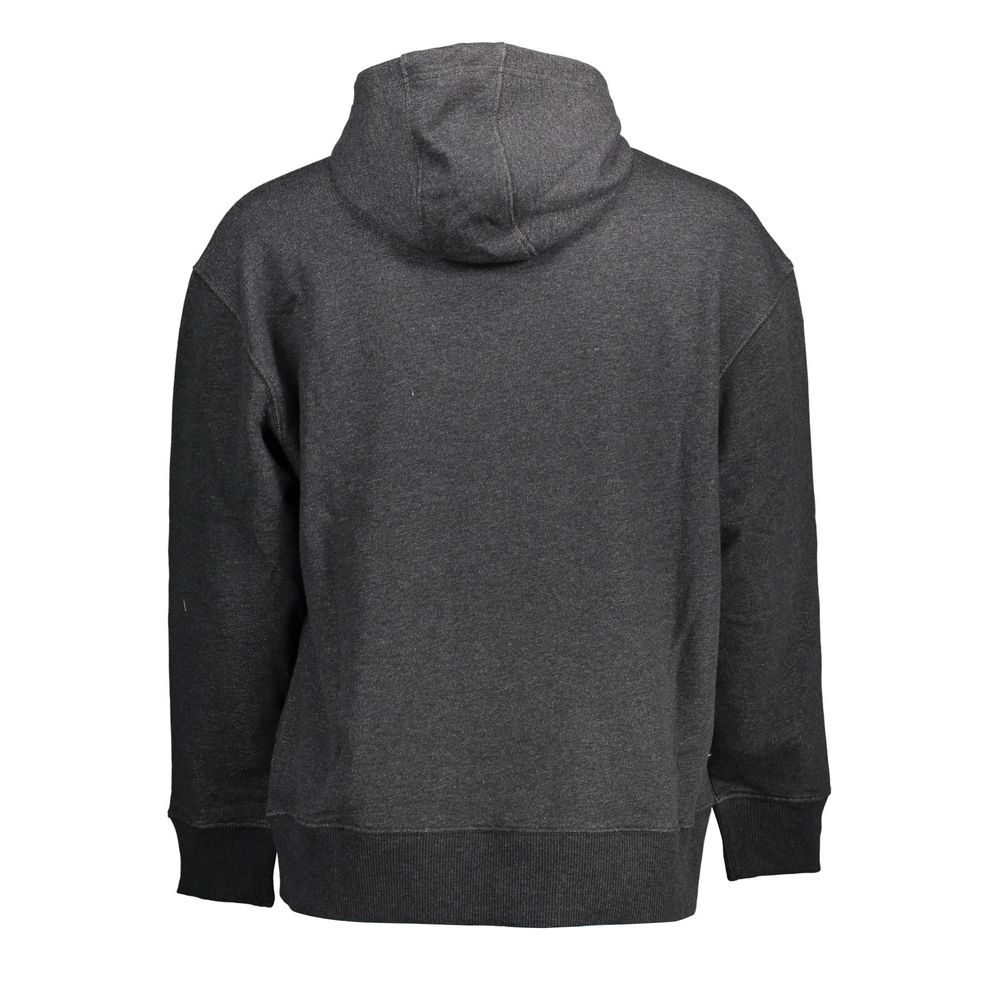 Black Cotton Sweatshirt