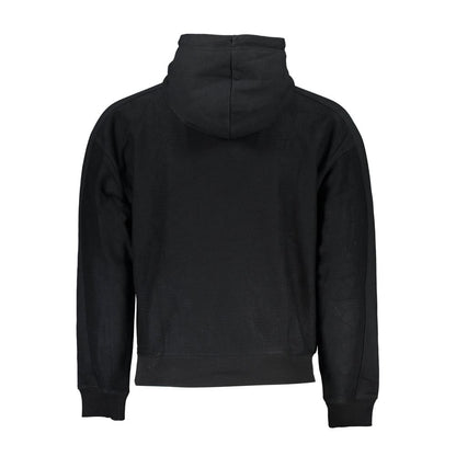 Black Cotton Sweatshirt