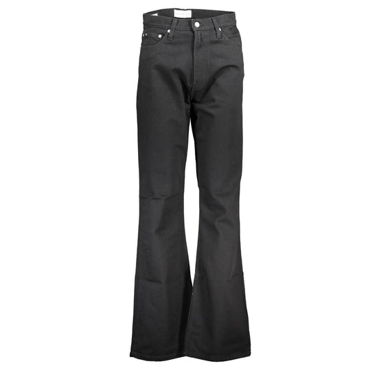 Black Cotton Jeans Denim