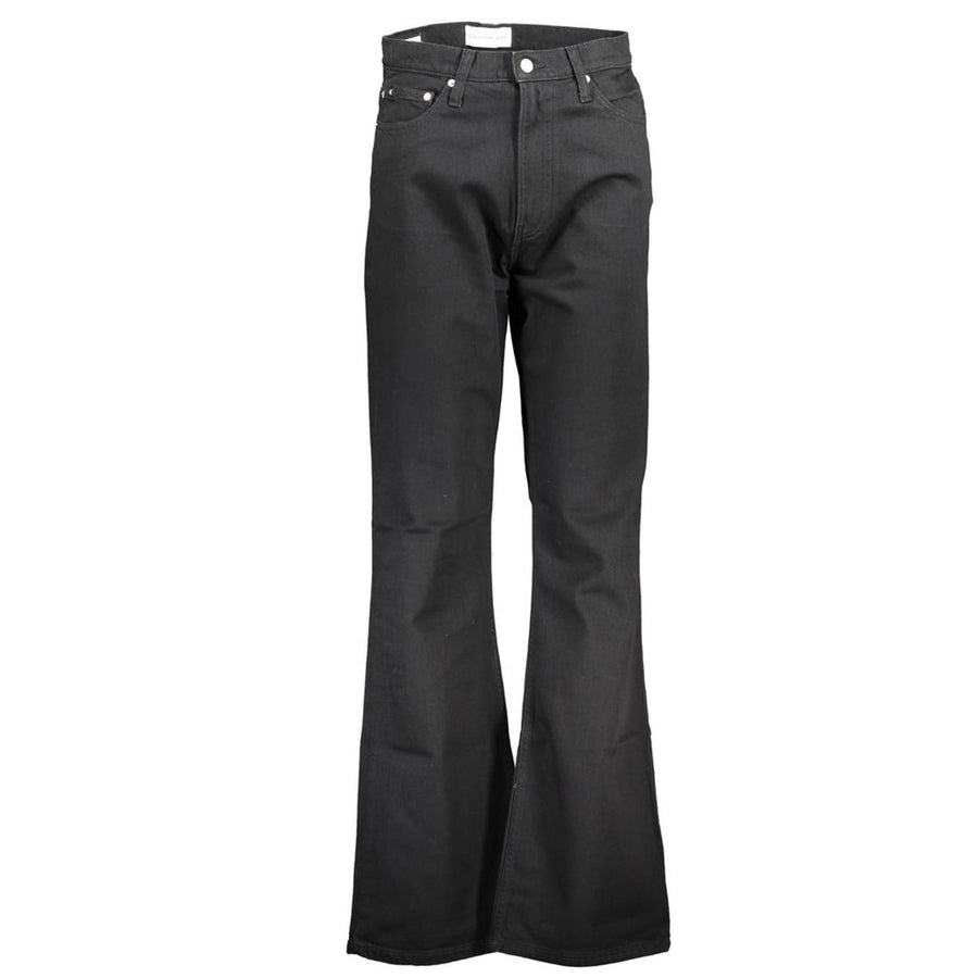 Black Cotton Jeans Denim