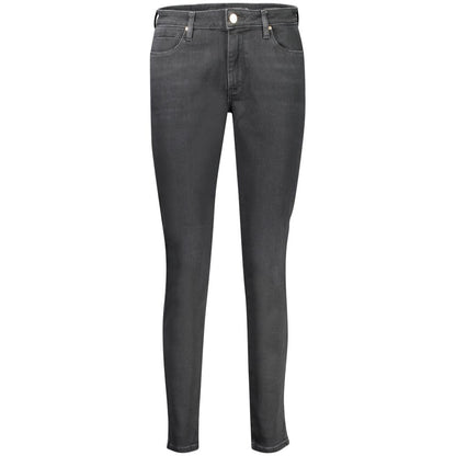 Black Cotton Jeans Denim
