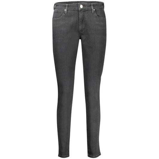 Black Cotton Jeans Denim