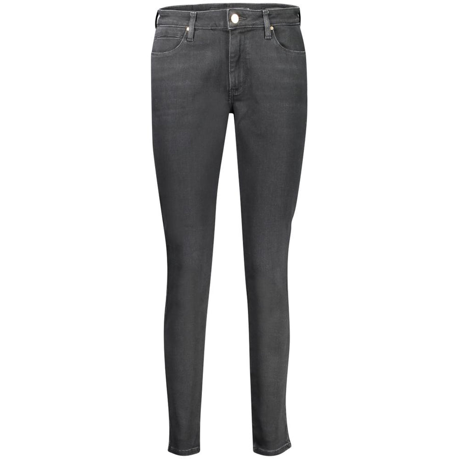Black Cotton Jeans Denim