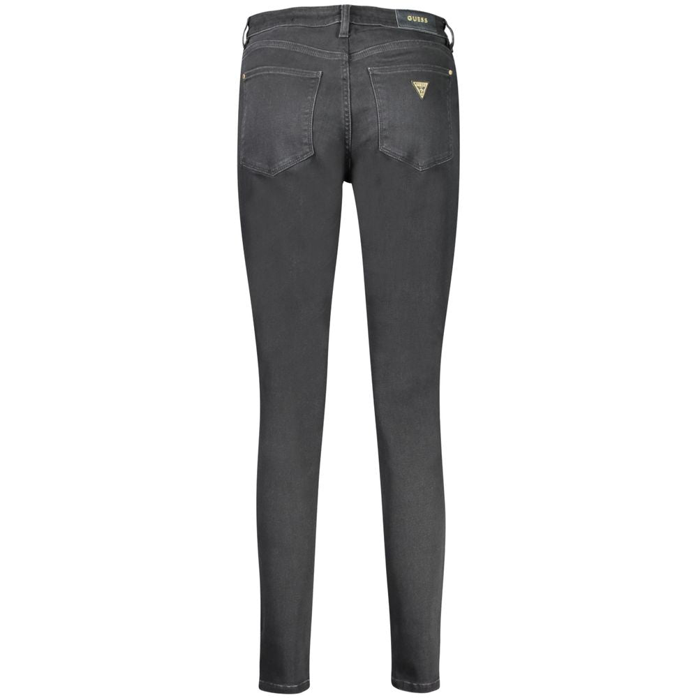 Black Cotton Jeans Denim