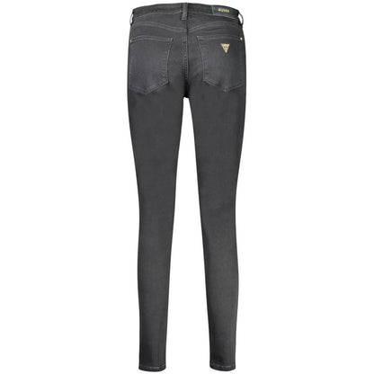 Black Cotton Jeans Denim