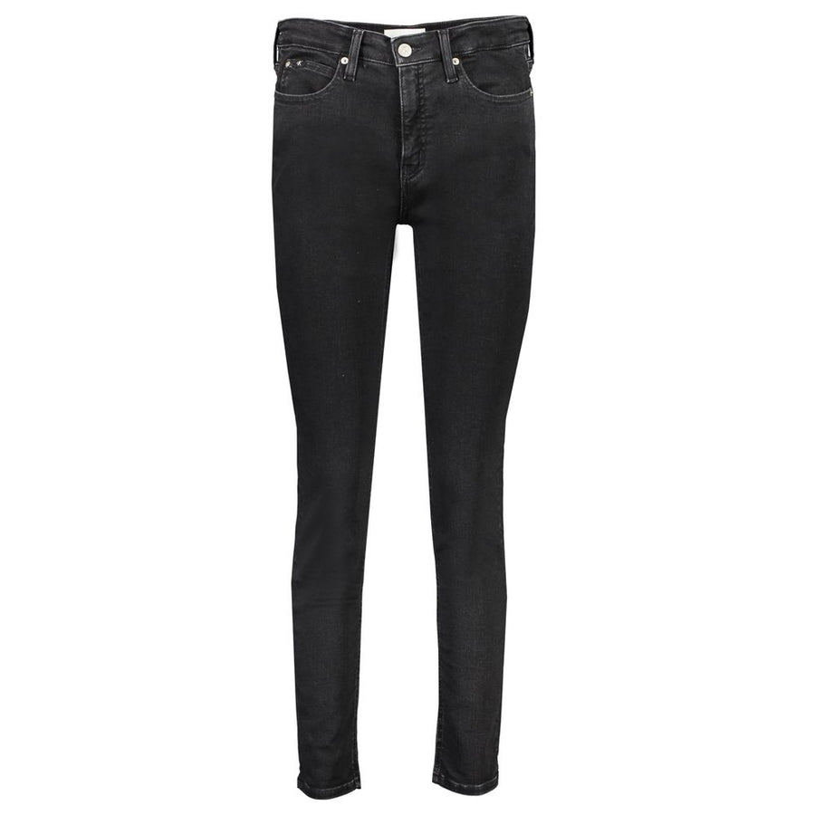 Black Cotton Jeans Denim