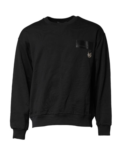 Black DG Logo Crew Neck Sweatshirt Sweater