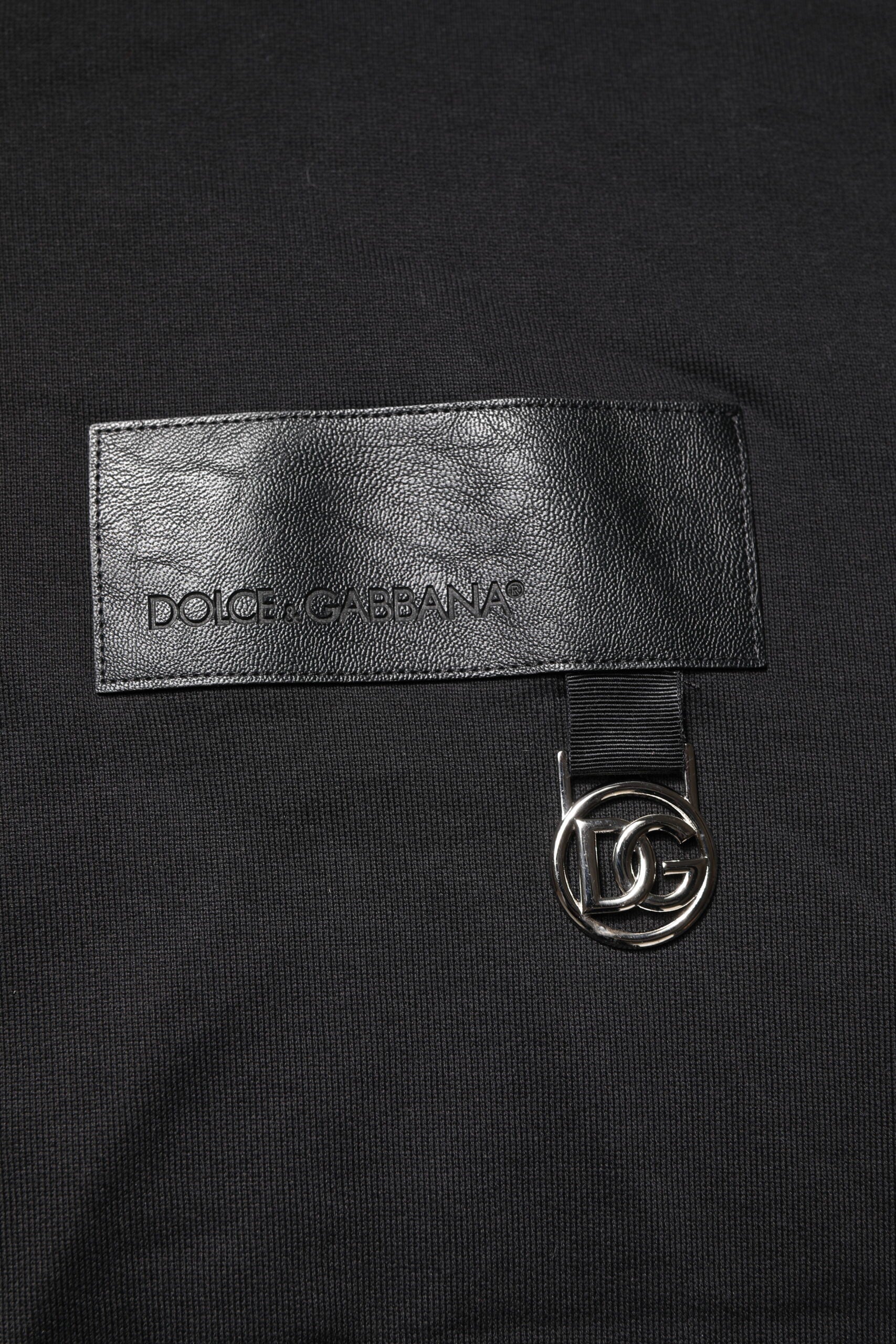 Black DG Logo Crew Neck Sweatshirt Sweater