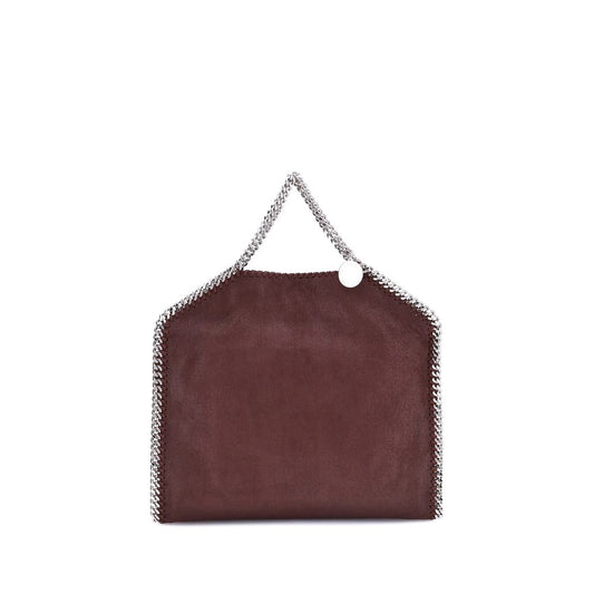 Brown Polyester Handbag