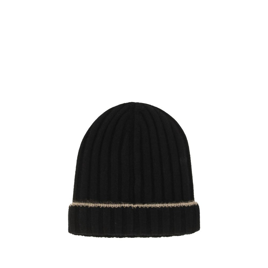 Black Cashmere Beanie