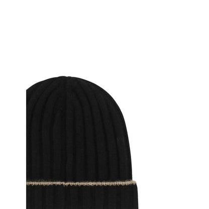 Black Cashmere Beanie
