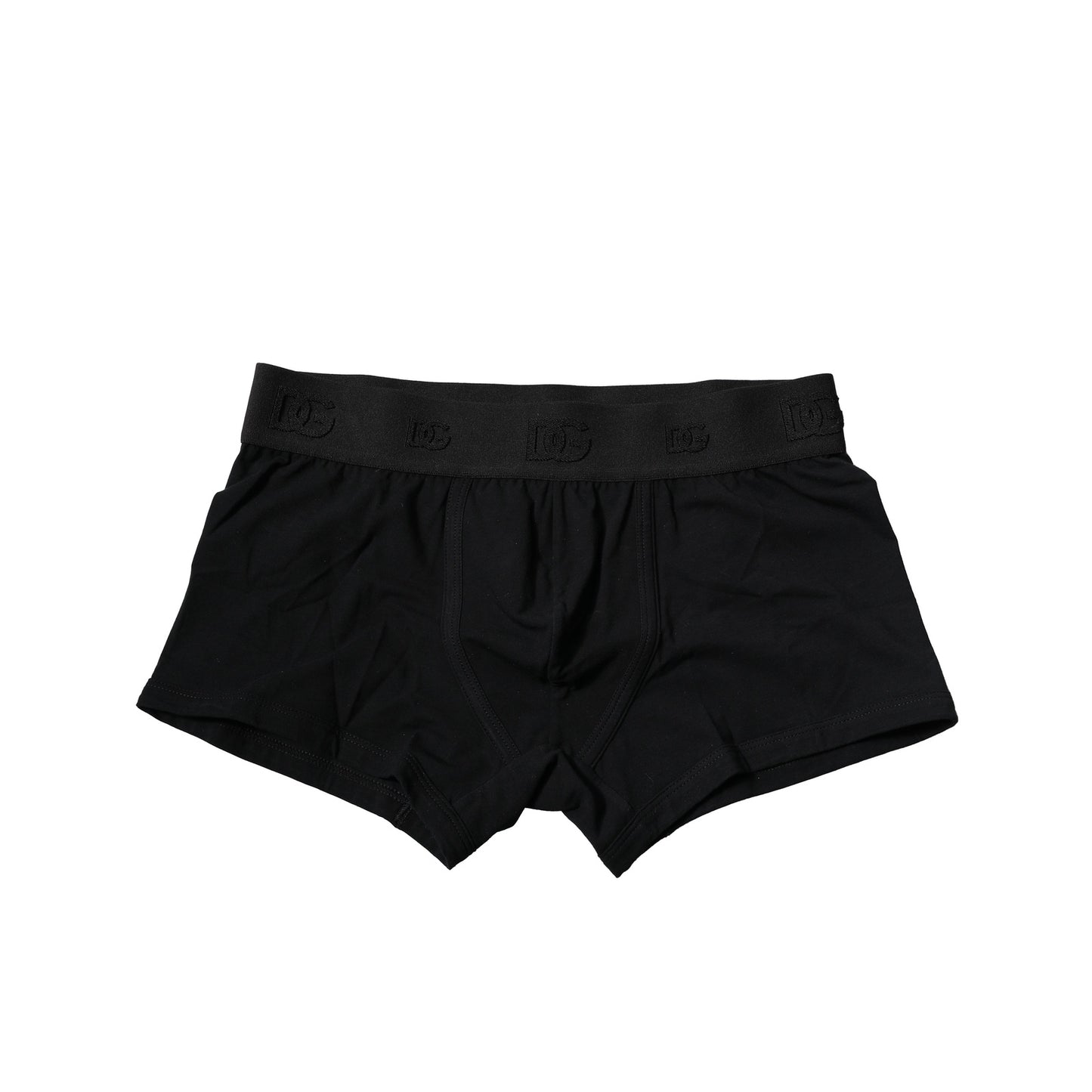 Black Cotton Stretch Regular Boxer Underwear