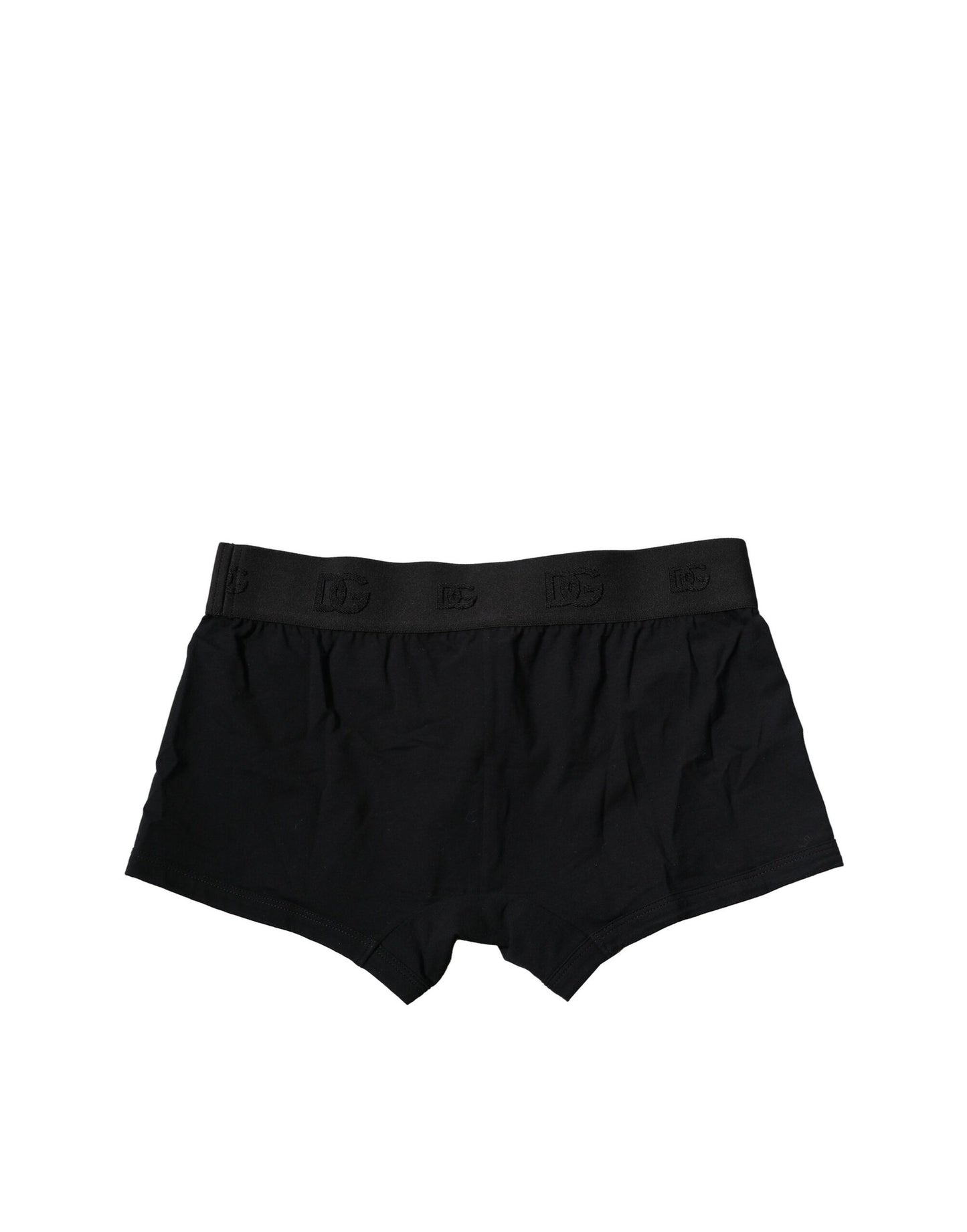 Black Cotton Stretch Regular Boxer Underwear