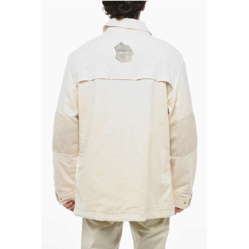 Padded Overshirt with Patch Detail